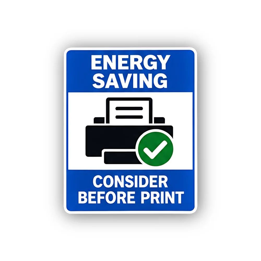 Consider Before Printing