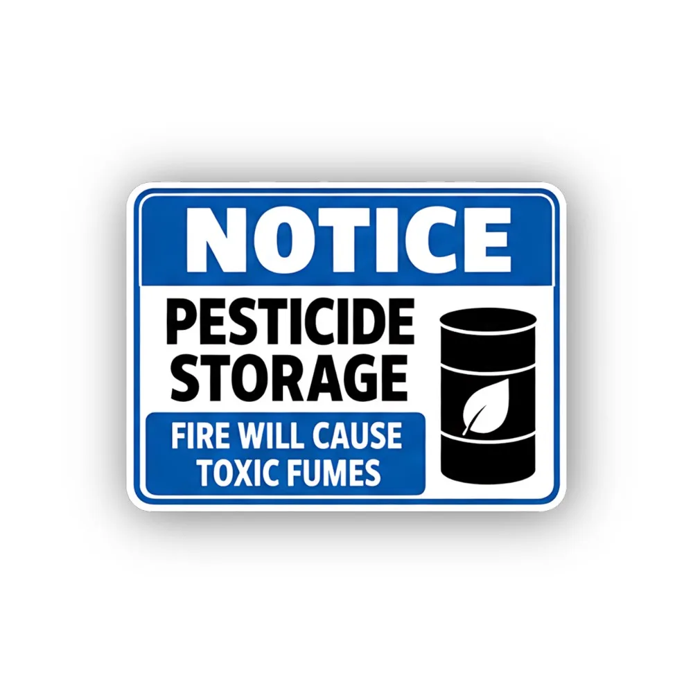 Pesticide Storage Notice