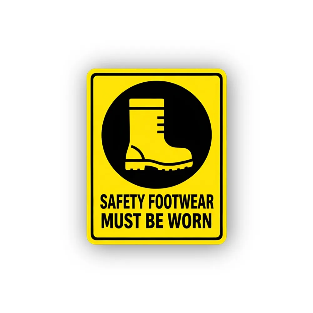 Safety Footwear Required