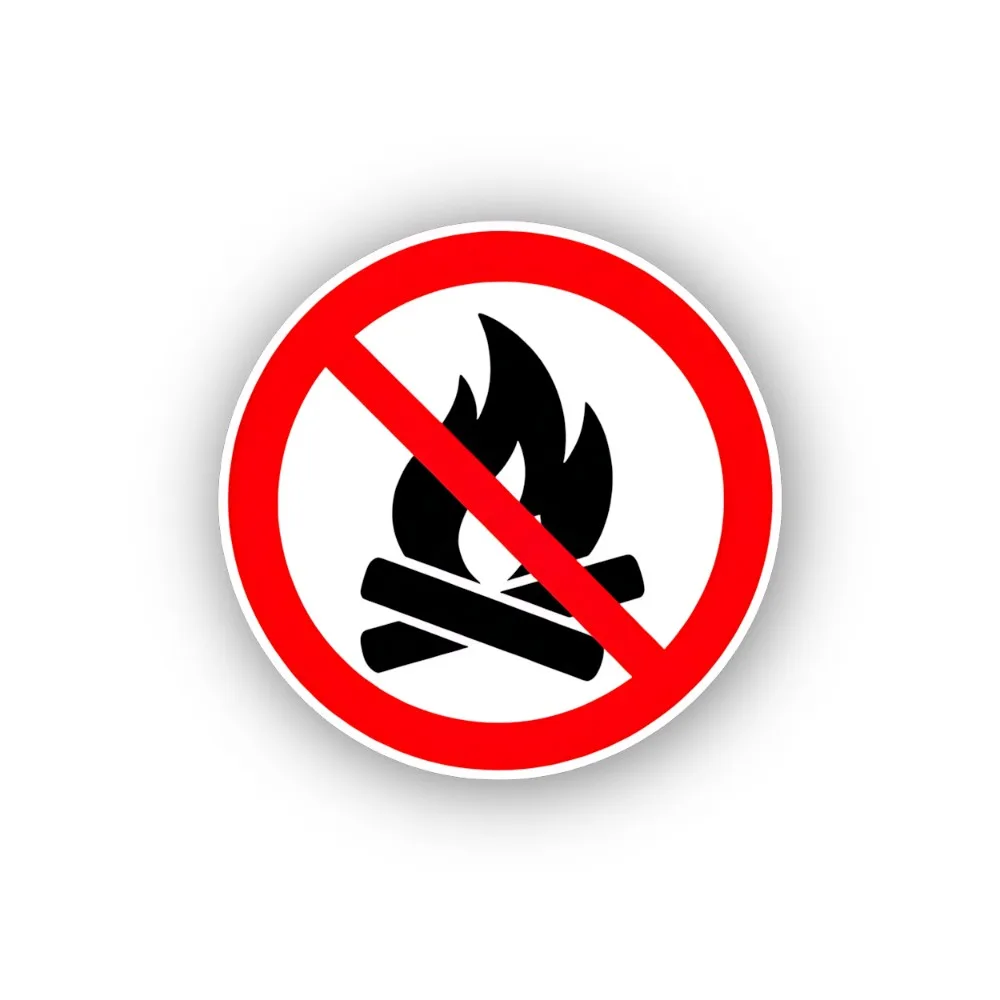 Open Flames Not Allowed