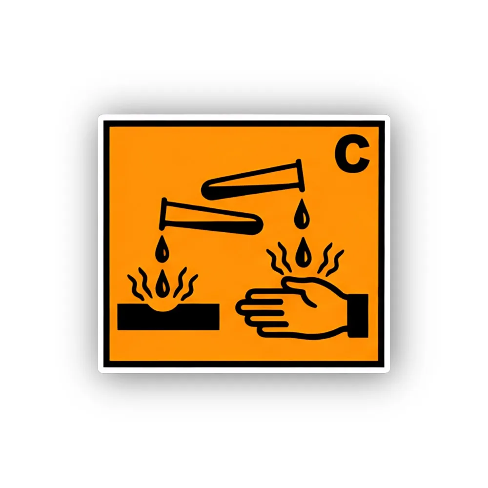 Corrosive Chemical Symbol