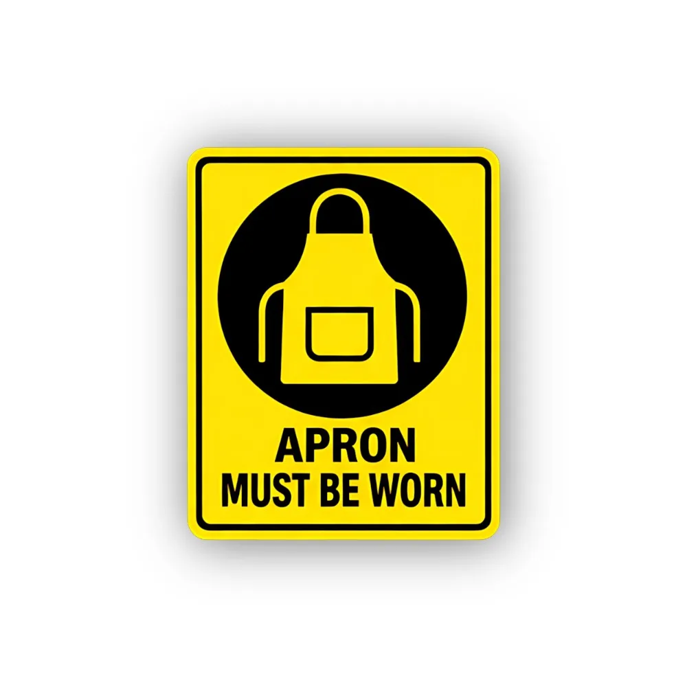 Apron Required