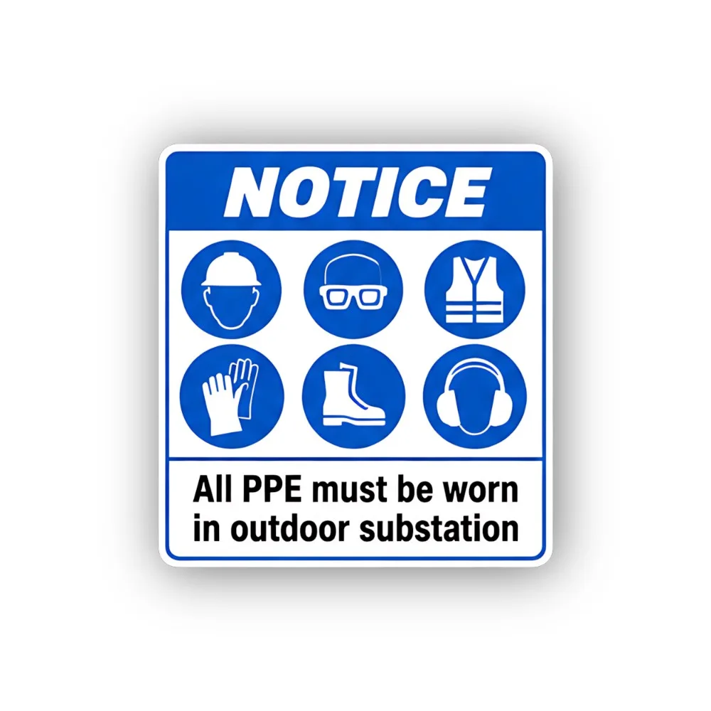Outdoor PPE Required