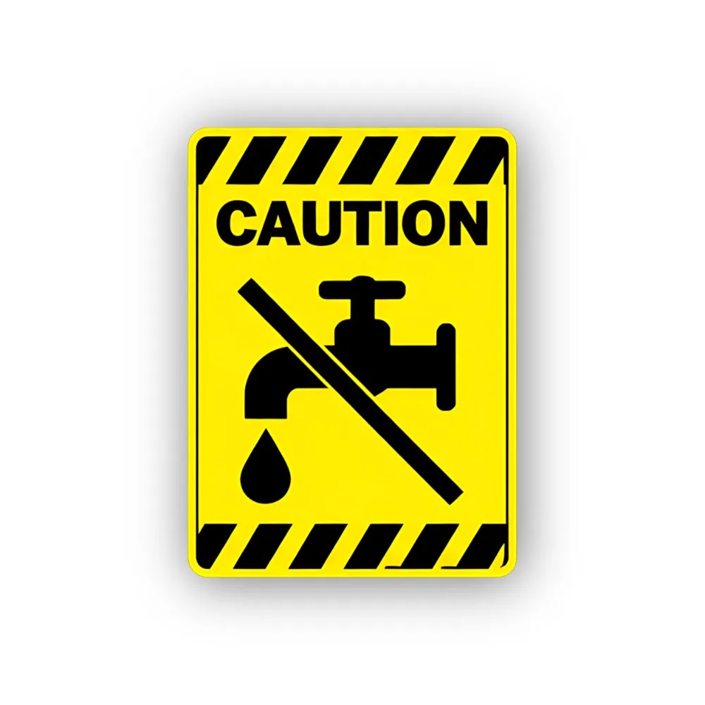 Water Use Prohibited
