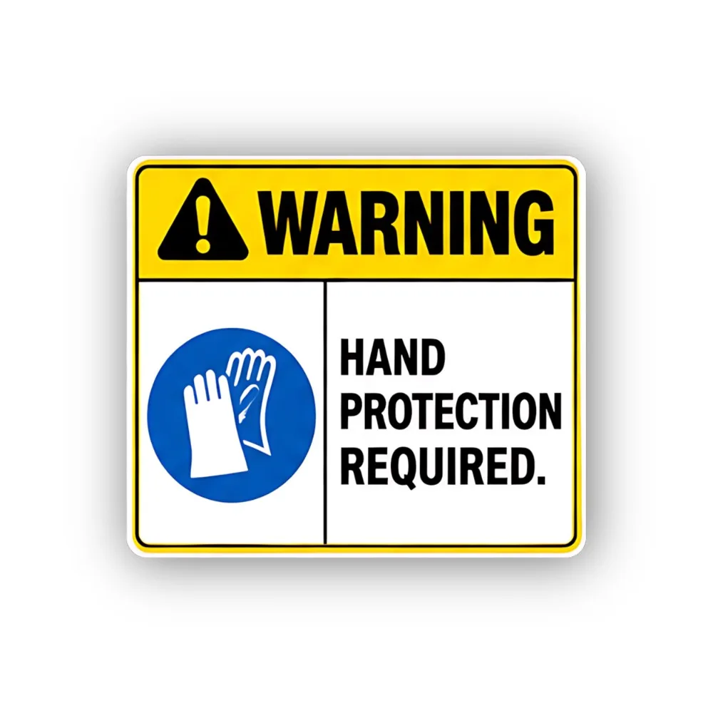 Hand Protection Required