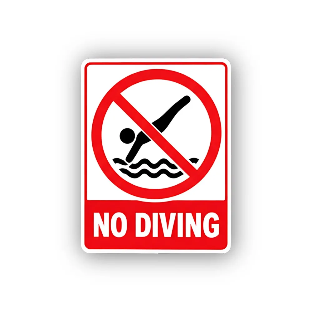 Diving Prohibited