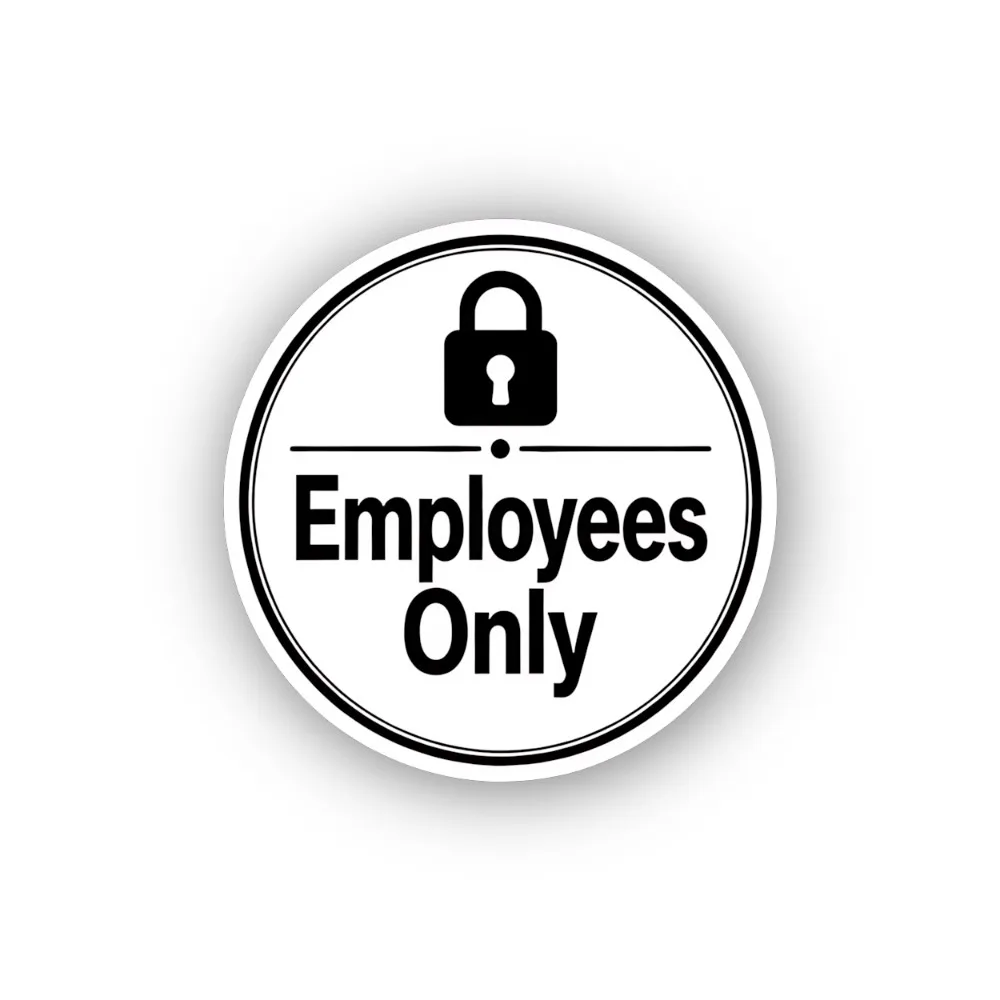 Locked Employee Area