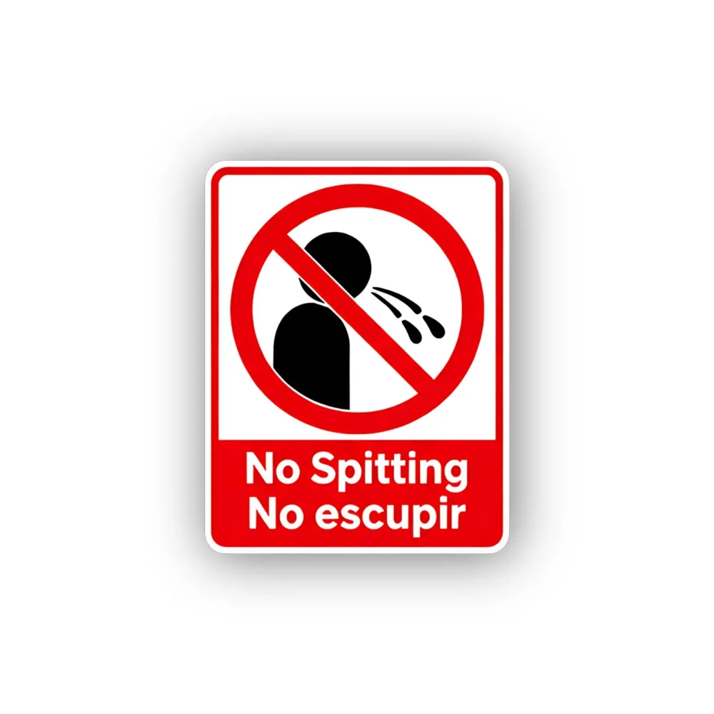 No Spitting