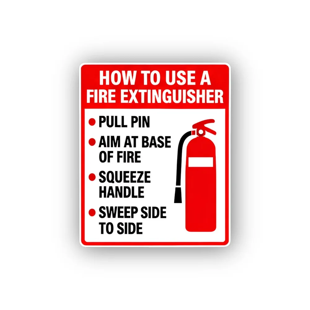 Extinguisher Instructions