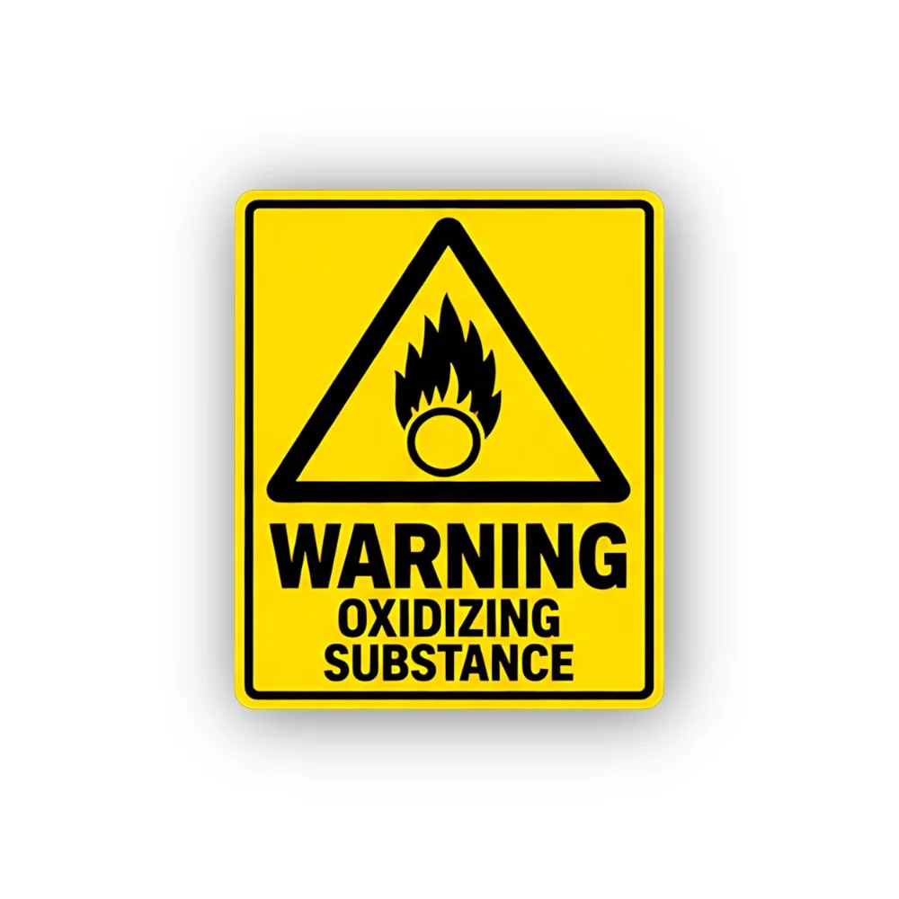 Oxidizing Substance Warning