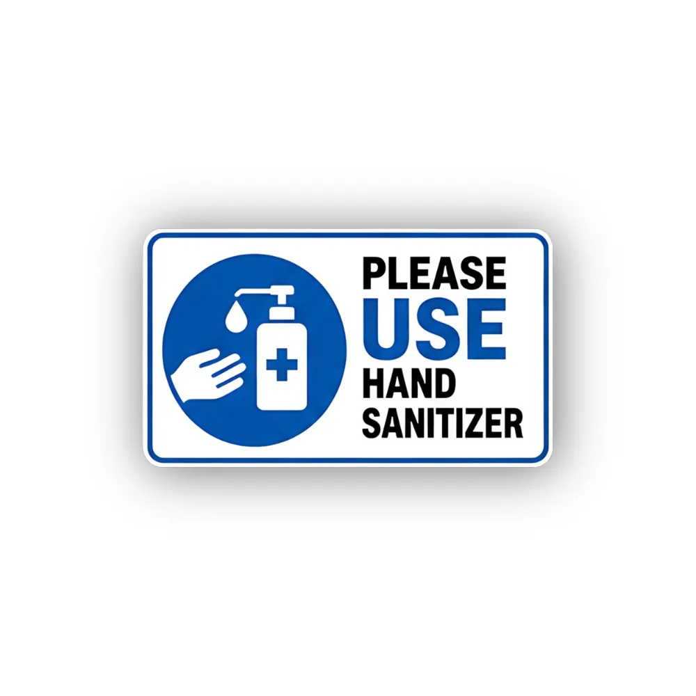 Hand Sanitizer Required