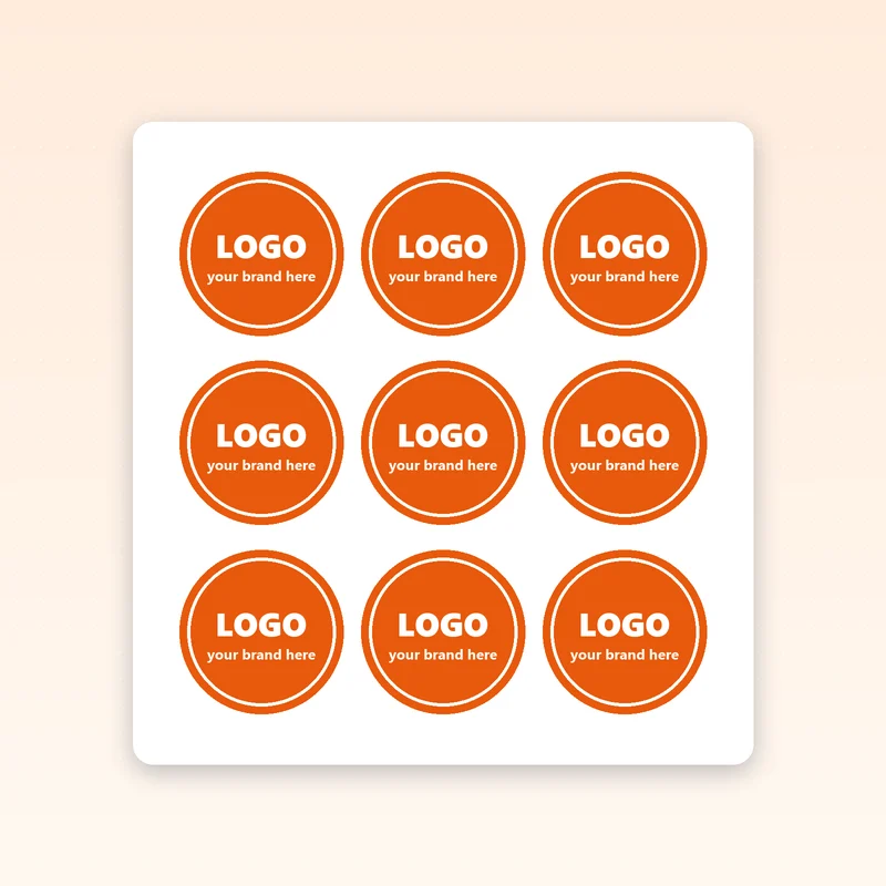 Round Logo Labels