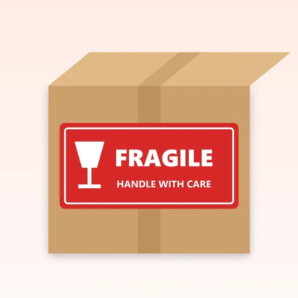 Fragile & Handle With Care Labels