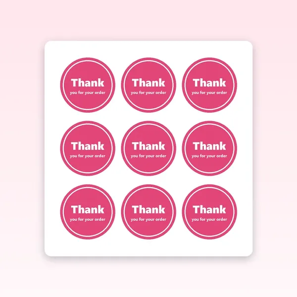 Thank You Labels
